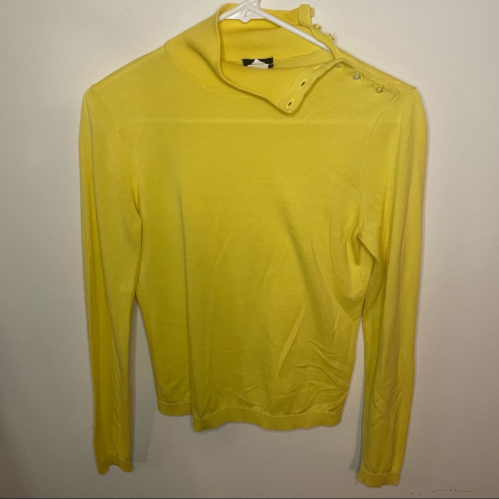 Women’s Yellow J. Crew Sweater size Small